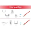 Equip Cat.6A Platinum S/FTP Patch Cable, 5.0m, Red
