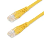 StarTech.com Cat5e Patch Cable with Molded RJ45 Connectors – 2 ft. – Yellow