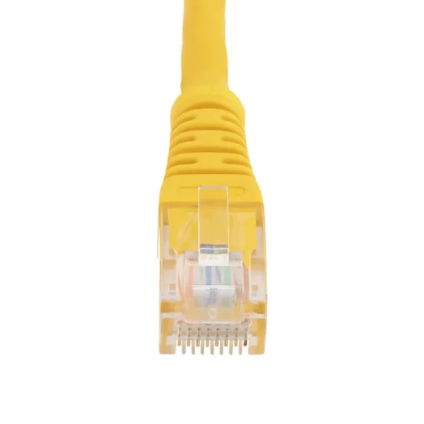 StarTech.com Cat5e Patch Cable with Molded RJ45 Connectors – 2 ft. – Yellow