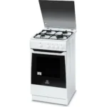 Indesit KN1G20S(W)/I Freestanding cooker Natural gas Gas White