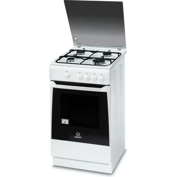 Indesit KN1G20S(W)/I Freestanding cooker Natural gas Gas White