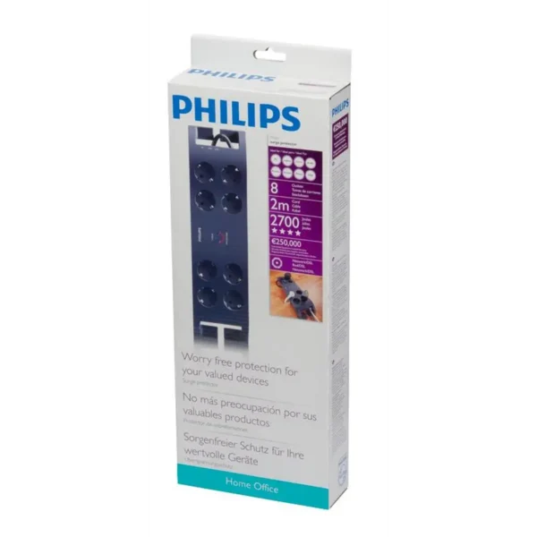 Philips Home Office Surge Protector SPN4082B/10