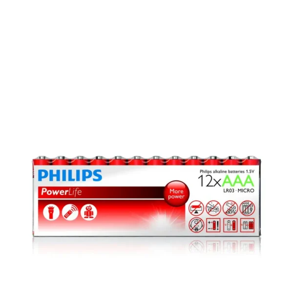 Philips PowerLife Battery LR03P12F/10