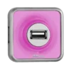 Trust 4 Port USB 2.0 Micro Hub – Pink