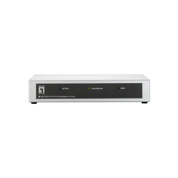 LevelOne 4-Port DVI Transmitter with Audio