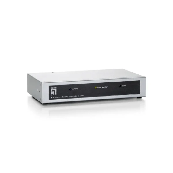 LevelOne 4-Port DVI Transmitter with Audio