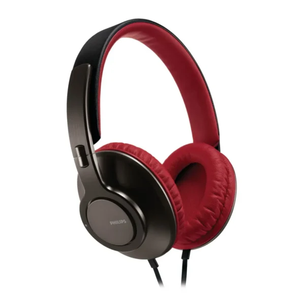 Philips SHL5800/28 headphones/headset Wired Head-band Black, Red