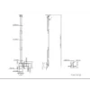 Multibrackets M Public Ceilingmount Small Single Black 1500