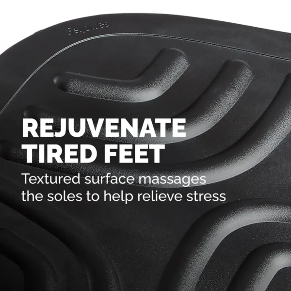 Fellowes Foot Rest Under Desk – Smart Suites Foot Support Ergonomic Foot Rest – Foot Rest Stool for Office & Home – Black