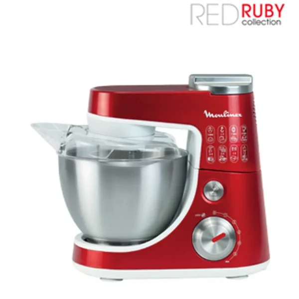 Moulinex QA404G food processor 900 W 4 L Red