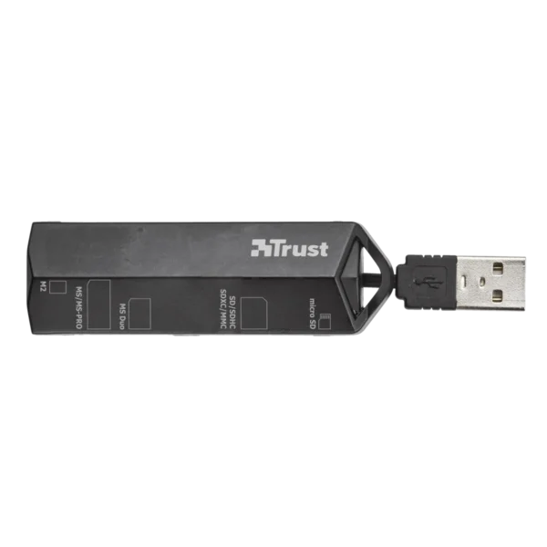Trust Stello Mini card reader USB 2.0 Black