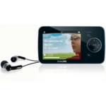 Philips GoGear SA1OPS08K Opus 8GB* MP3 video player