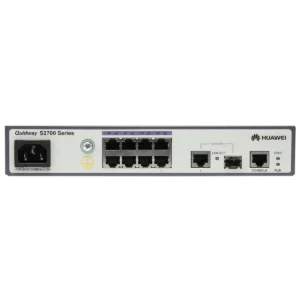 Huawei S2700-9TP-SI-AC Managed L2/L3 Fast Ethernet (10/100) Black, Grey