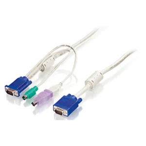 LevelOne 5m KVM Cable, VGA, PS/2, USB