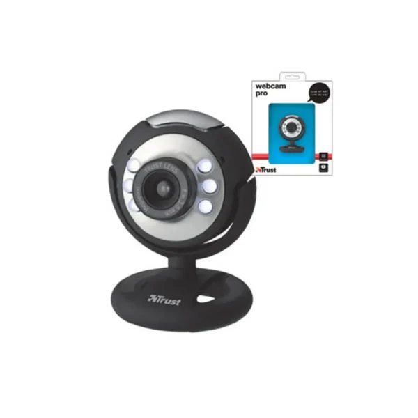 Trust 31031 webcam 1.3 MP 1280 x 1024 pixels USB 2.0 Black, Silver