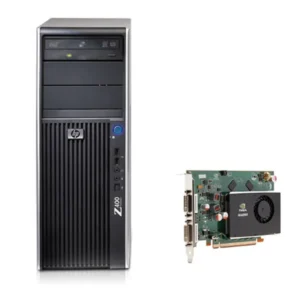 HP Z400 + NVIDIA Quadro FX 380 Intel® Xeon® 3000 Sequence W3520 6 GB DDR3-SDRAM Minitower Workstation