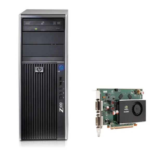 HP Z400 + NVIDIA Quadro FX 380 Intel® Xeon® 3000 Sequence W3520 6 GB DDR3-SDRAM Minitower Workstation