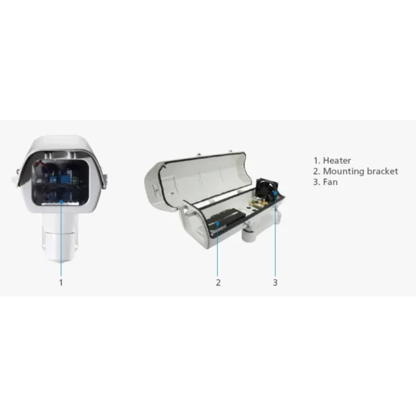 LevelOne Box Camera Housing, PoE upgradable