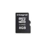 Integral 8GB MICRO SDHC MLC FLASH CL4 UHS 1