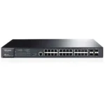 TP-Link JetStream 24-Port Gigabit L2 Managed PoE+ Switch with 4 Combo SFP Slots