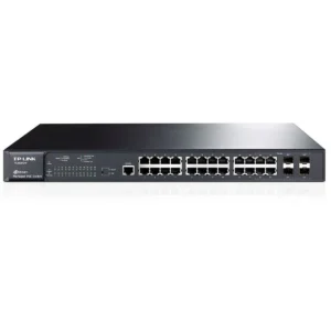 TP-Link JetStream 24-Port Gigabit L2 Managed PoE+ Switch with 4 Combo SFP Slots