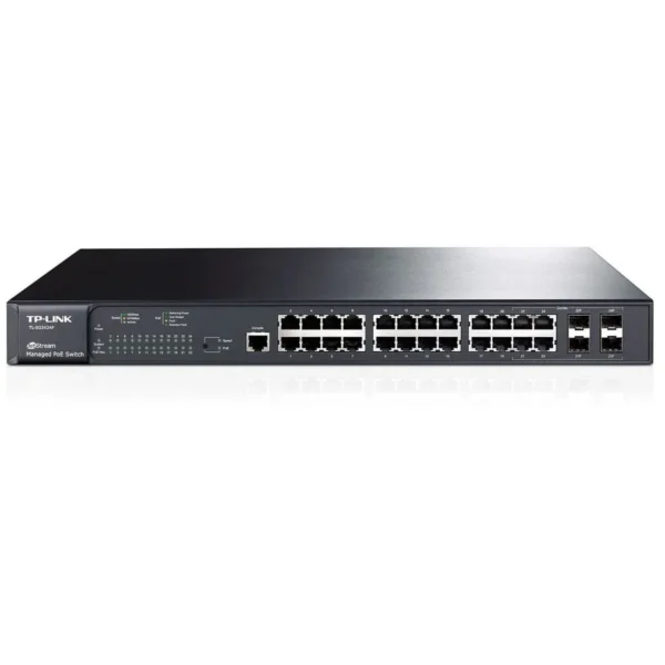 TP-Link JetStream 24-Port Gigabit L2 Managed PoE+ Switch with 4 Combo SFP Slots
