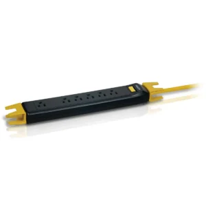 Philips SPS2060C/17 power extension 0.9 m 6 AC outlet(s) Black, Yellow