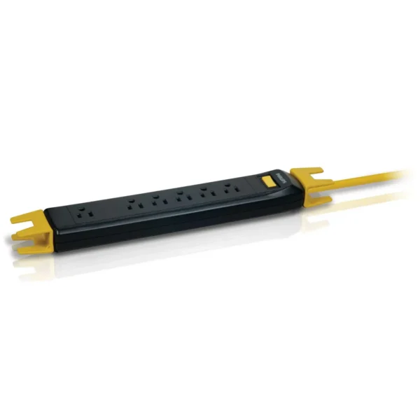 Philips SPS2060C/17 power extension 0.9 m 6 AC outlet(s) Black, Yellow