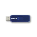 Integral 8GB USB2.0 DRIVE SLIDE BLUE