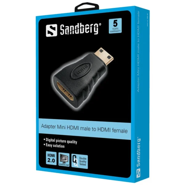 Sandberg Adapter Mini HDMI M – HDMI F