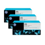 HP 771 3-pack 775-ml Photo Black Designjet Ink Cartridges CR256A print head Inkjet printing