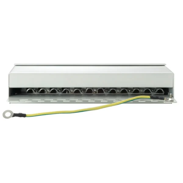 Equip 12-Port Cat.6 Desktop Patch Panel, Light Grey