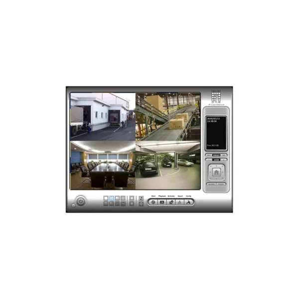 LevelOne IP CamSecure Pro Mega Surveillance Software, 4 channels