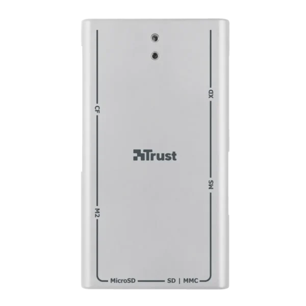 Trust All-in-1 SlimLine card reader USB 2.0 Silver