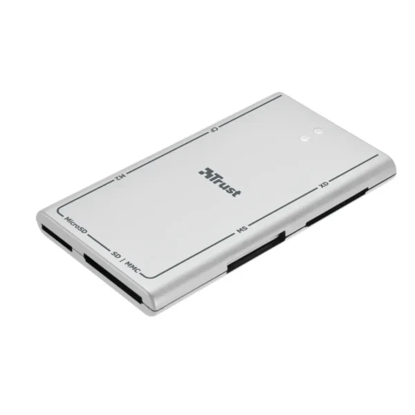 Trust All-in-1 SlimLine card reader USB 2.0 Silver