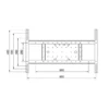Multibrackets M VESA Extension kit Tilt & Turn 800×400