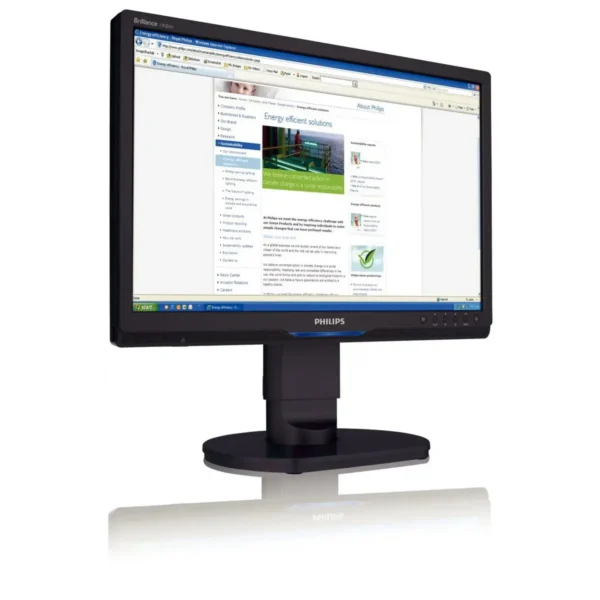 Philips Brilliance 190BW9CB/93 computer monitor 48.3 cm (19″) 1680 x 1050 pixels WSXGA+ LCD Black
