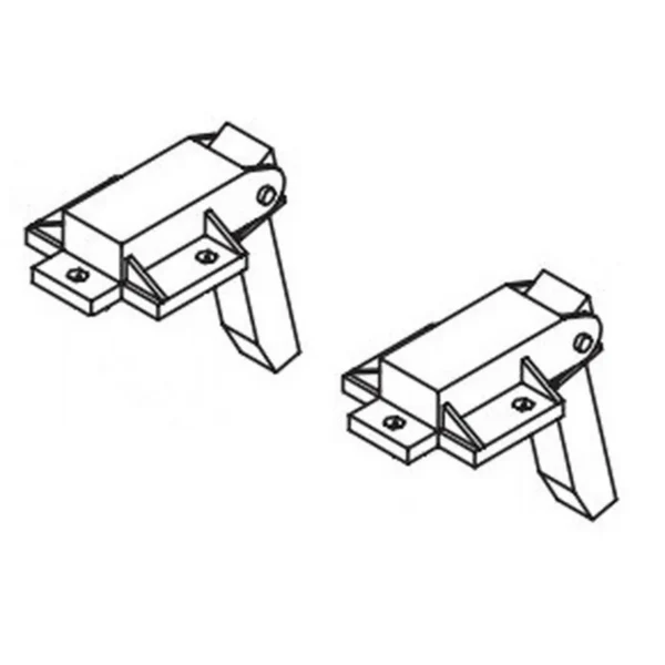 KYOCERA 2A612820 printer/scanner spare part/accessory Hinge 2 pc(s)