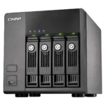 QNAP TS-410 Turbo NAS Tower 0.25 GB DDR2 8 TB