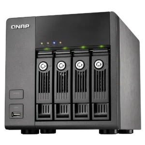 QNAP TS-410 Turbo NAS Tower 0.25 GB DDR2 8 TB
