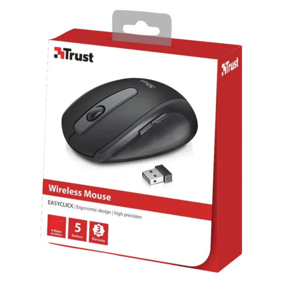 Trust EasyClick Wireless mouse RF Wireless Optical