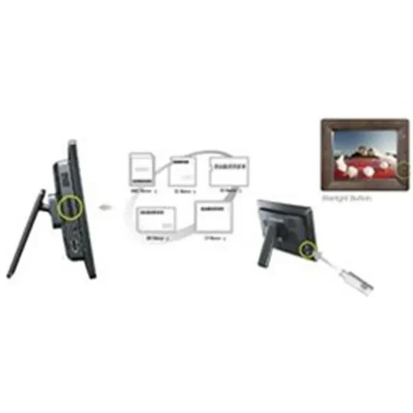 Samsung SPF-86V digital photo frame 20.3 cm (8″)