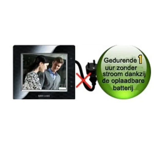 Samsung SPF-86V digital photo frame 20.3 cm (8″)