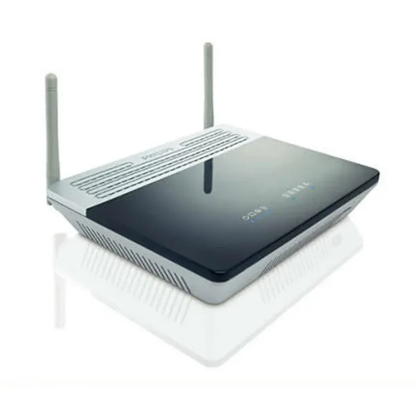 Philips CAW7740N/00 wireless router Fast Ethernet Single-band (2.4 GHz) Black, Grey