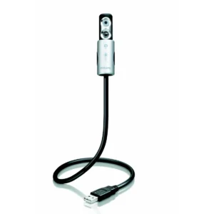 Philips SPC611NC/37 webcam 0.3 MP 640 x 480 pixels USB 1.1 Black, Silver