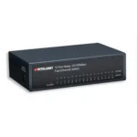 Intellinet 16-Port Fast Ethernet Office Switch Unmanaged Black