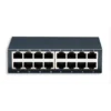 Intellinet 16-Port Fast Ethernet Office Switch Unmanaged Black