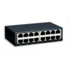 Intellinet 16-Port Fast Ethernet Office Switch Unmanaged Black
