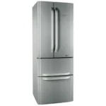 Hotpoint E4D AAA X C side-by-side refrigerator Freestanding Stainless steel