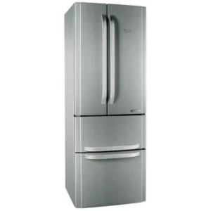 Hotpoint E4D AAA X C side-by-side refrigerator Freestanding Stainless steel
